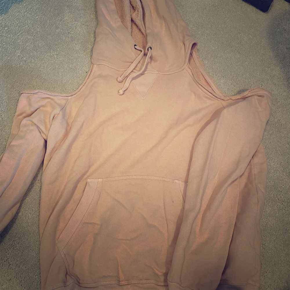 Cold shoulder splendid sweatshirt